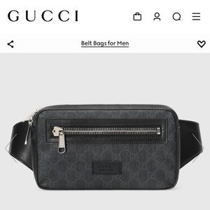 Gucci Black Waist bag